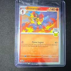 Pokemon TCG Armarouge Pitch Black Best Buy promo card - Image 1
