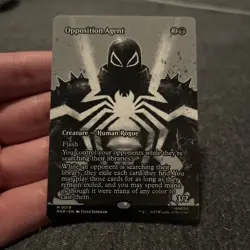 Opposition Agent Borderless Spider-Man Marvel Universe (MAR) MTG - Image 1