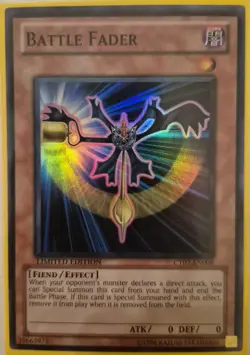 YuGiOh Battle Fader Super Rare CT07-EN009 - Image 1