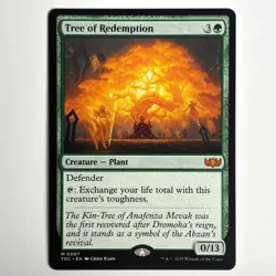 TREE OF REDEMPTION MTG TDC - CARTE MAGIC THE GATHERING EN NEUF - Image 1