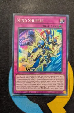 CORI-EN065 Mind Shuffle Super Rare 1st YuGiOh - Image 1