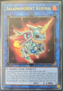 YuGiOh Salamangreat Almiraj Ultra Rare 1st Edition DUOV-EN085 NM - Image 1