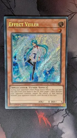 Effect Veiler - RA01-EN003 - Secret Rare - 1st Edition Yugioh - Image 1