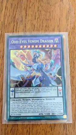 Odd-Eyes Venom Dragon - BLLR-EN006 - Secret Rare 1st Edition Yugioh - Image 1