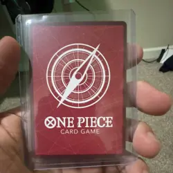 Bandai One Piece Portgas D. Ace OP13-002 Leader Special Foil alt art - Image 3