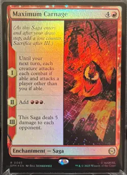 MTG Marvel Spectacular Maximum Carnage Foil (Rare) - Image 1