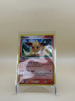 Pokemon TCG Flareon Holo Card 2/17 CCG - Image 1