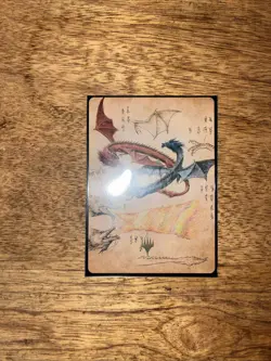 Magic The Gathering: The Last Airbender - Ran & Shaw Gold Stamped Art Card NM - Image 1