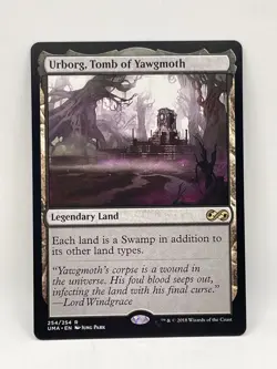 Urborg, Tomb of Yawgmoth legendary land Magic: The Gathering Card - Image 1