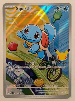Squirtle 039 Black Star Promo First Partners Pokemon Card TCG NM-Mint - Image 1