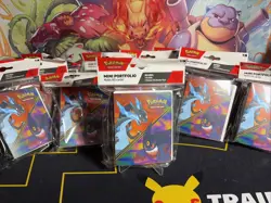 Pokemon Mega Charizard X & Mega Gengar 60 Card Mini Portfolio BINDER ONLY (X15) - Image 1