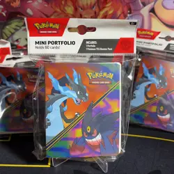 Pokemon Mega Charizard X & Mega Gengar 60 Card Mini Portfolio BINDER ONLY (X15) - Image 2