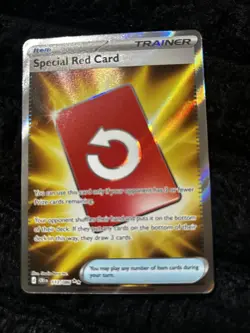 Special Red Card 113/086 Me04: Chaos Rising Holo - Image 1