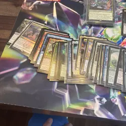 Magic The Gatherin MTG Bulk Lot Holos Rares Borderless Common Uncommon 300+ Card - Image 2