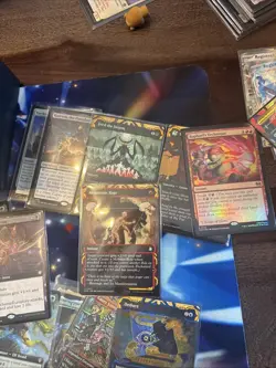 Magic The Gatherin MTG Bulk Lot Holos Rares Borderless Common Uncommon 300+ Card - Image 4