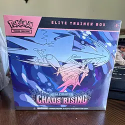 Pokemon TCG Mega Evolution—Chaos Rising Elite Trainer Box 40 Cards English - Image 1