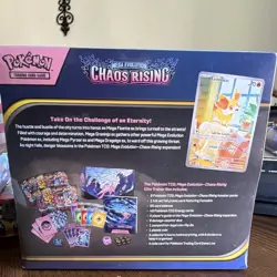 Pokemon TCG Mega Evolution—Chaos Rising Elite Trainer Box 40 Cards English - Image 2
