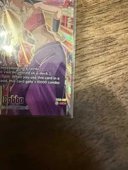 Cabba FB01-007 1st Anniversary Promo Alternate Art Dragon Ball Card Fusion World - Image 4