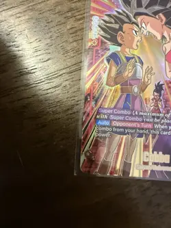 Cabba FB01-007 1st Anniversary Promo Alternate Art Dragon Ball Card Fusion World - Image 5