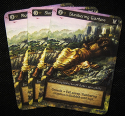 Sorcery Contested Realm Beta 3 X SLUMBERING GIANTESS Exceptional Earth - Image 1