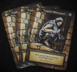 Sorcery Contested Realm Beta 3 X TRAGEDY WORRYWART Exceptional Earth - Image 1