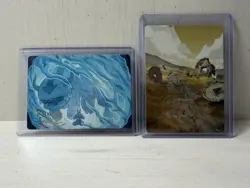 Magic: The Gathering Avatar Art Series Gold Stamp | Aang / Plains - Image 1