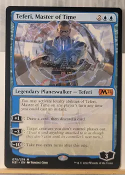 Mtg TEFERI, MASTER OF TIME NM M21 075/274 -Argo- - Image 1