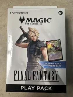 Magic The Gathering Final Fantasy Play Pack with 3 Booster Packs & Zidane Promo - Image 1