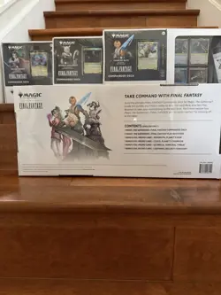 Magic The Gathering Final Fantasy x Commander Kit , Costco Bundle x4 - Image 4