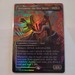 Ketramose, the New Dawn M 0350 (Borderless) Aetherdrift Foil never played - Image 1