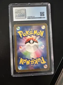 CGC Pristine 10 Mewtwo 150/165 Pokemon Card 151 JP Master Ball Reverse Holo - Image 5