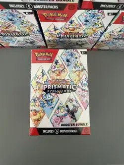 Pokemon TCG: Prismatic Evolutions Booster Bundle RIPPED OUTER SEAL - Image 1