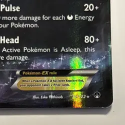 Pokemon Darkrai EX Holo Card 74/122 Breakpoint Ultra Rare - LP - Image 4