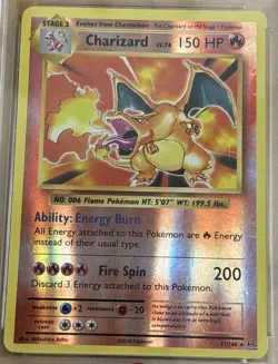 2016 Pokemon Xy Evolutions #11 Charizard Rev.Foil Evolutions PSA VG-EX 4 - Image 2