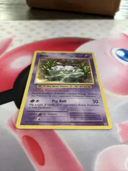 Pokemon Evolutions Mew Holo Rare Card 53/108 Near Mint Mid Centering - Image 2