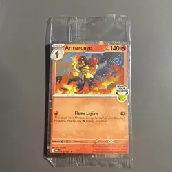 Armarouge Pokemon Best Buy Promo Card 2026 Pitch Black - Image 1
