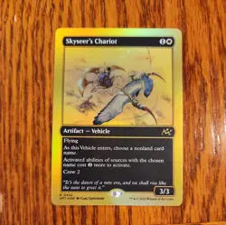 MTG Skyseer's Chariot - First-Place Foil NM-Mint Aetherdrift - Image 1
