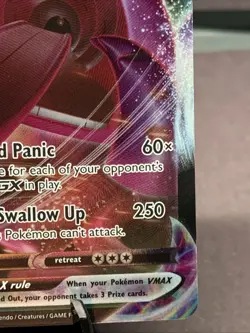 Pokemon TCG Gengar VMAX Ultra Rare SWSH08: Fusion Strike 157/264 NM - Image 4