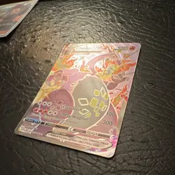 The Pokemon Company Charizard VMAX SV107/SV122 Shiny Holo Rare Full Art - Image 2