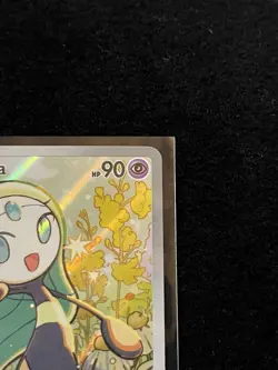 Meloetta 026 Scarlet Violet Mega Evolution 2025 IR Holo Pokemon Card Full Art - Image 3