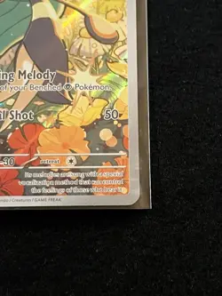 Meloetta 026 Scarlet Violet Mega Evolution 2025 IR Holo Pokemon Card Full Art - Image 4