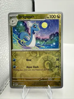 Pokemon Scarlet & Violet 151 Dragonite Holo & Dratini & Dragonair Reverse Holo - Image 3