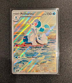 Primarina Illustration Rare Pokemon Pitch Black 088/084 - Image 1
