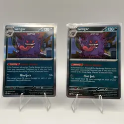 Pokemon TCG Gengar 050/088 Perfect Order (POR) Holo Lot Of 2 Nm. - Image 3