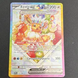 Pokemon TCG Eevee ex 174 SVP SV: Scarlet & Violet Promo Holo EN 200HP - Image 1