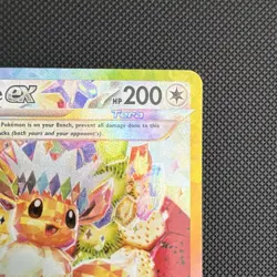 Pokemon TCG Eevee ex 174 SVP SV: Scarlet & Violet Promo Holo EN 200HP - Image 4