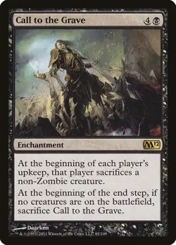 MTG - Call to the Grave - M12 - Magic the Gathering - Image 1