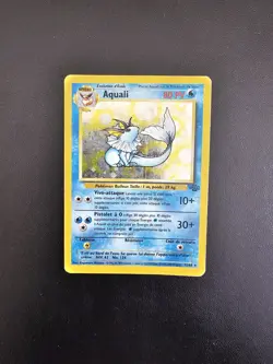 Carte Pokemon Aquali 12/64 Holo Wizards Jungle FR - Image 1
