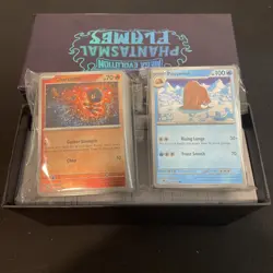 Pokemon 750+ LOT Phantasmal Flames Bulk (EX &Holos & Reverse Holos) With ETB Box - Image 2