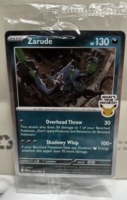 Zarude 056/084 GameStop Exclusive Promo | Stamped Promo 2026 - Image 1